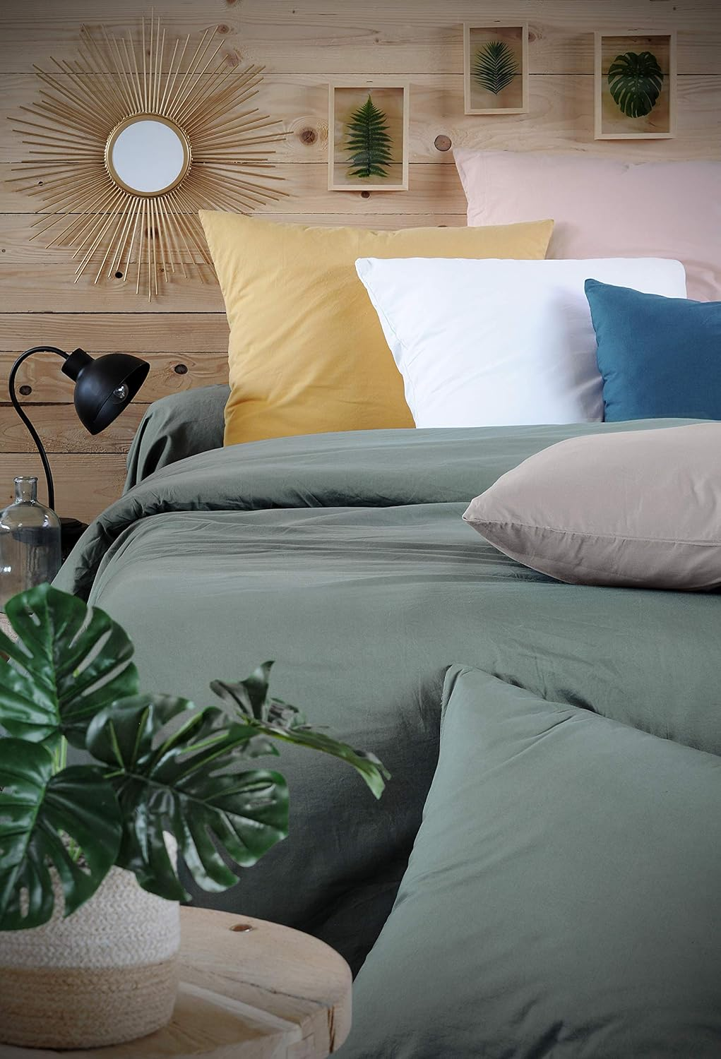 STOF Cottage Duvet Cover, Size 240 X 220 Cm, 100% Cotton, Washed, 60 Threads, Oeko-Tex Certified, White, Bed Linen for Home, Soft and Comfortable, for a Cosy Nest, Double Bed image number 3