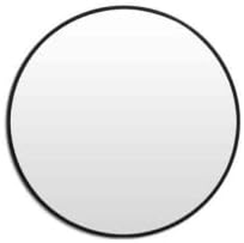 Modern round Rose Gold Wall Mirror 80Cm X 80Cm Aluminium Alloy Frame Sleek Contemporary Design Living Room Bedroom Bathroom D&eacute;cor image number 3