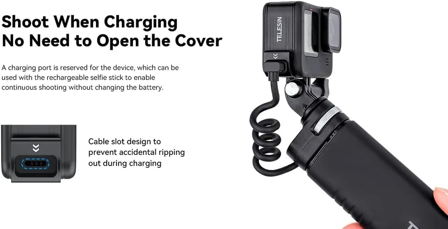 Camgo Telesin Protective Pass through Side Door for Gopro Hero 13 image number 4