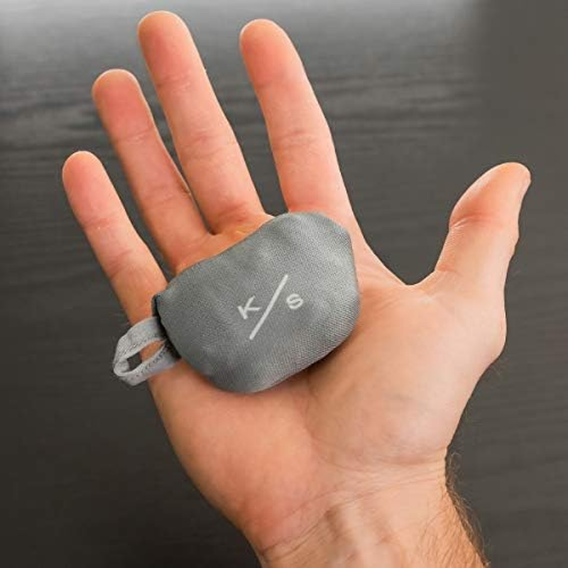 Keysmart Packable Face Mask W/Pocket (Light Grey)