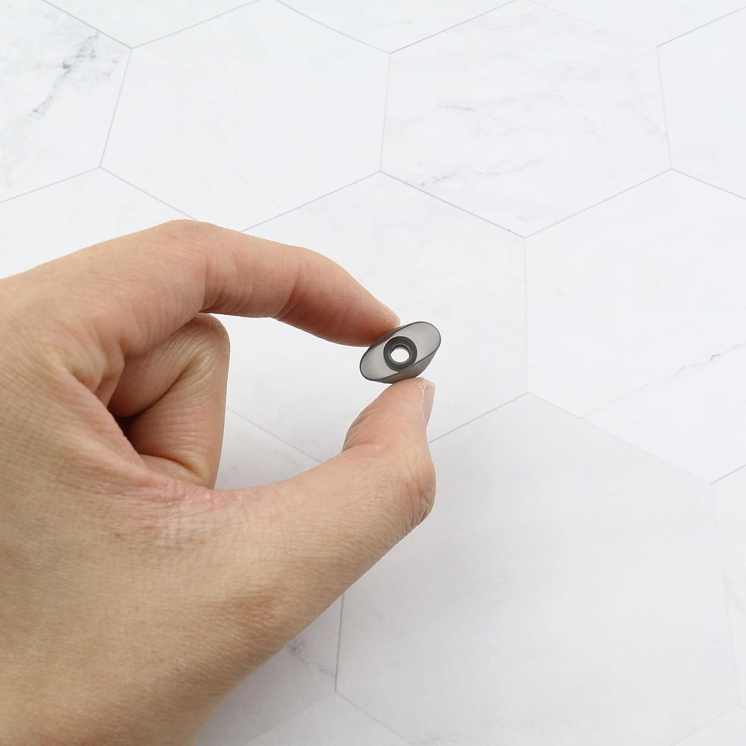 Emsea 6 Pairs of Silicone Ear Buds Tips Replacement In-Ear Ear Sleeves Compatible with Jabra Elite 75T/ 65T/ Active/Sport Evolve Wireless Headphones S M L image number 1