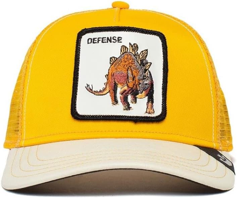 Goorin Bros. Trucker Cap ROOFED Lizard Defense Yellow image number 4
