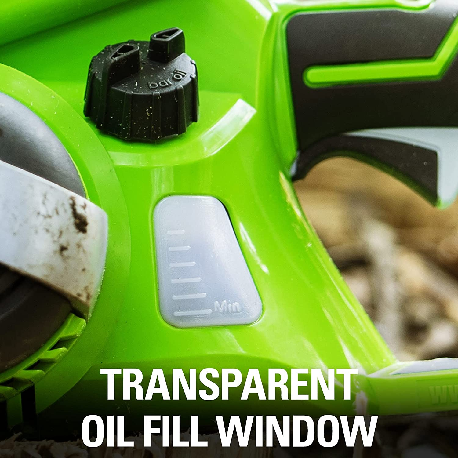 Greenworks 24V Cordless 25Cm (10") Chainsaw Skin image number 2