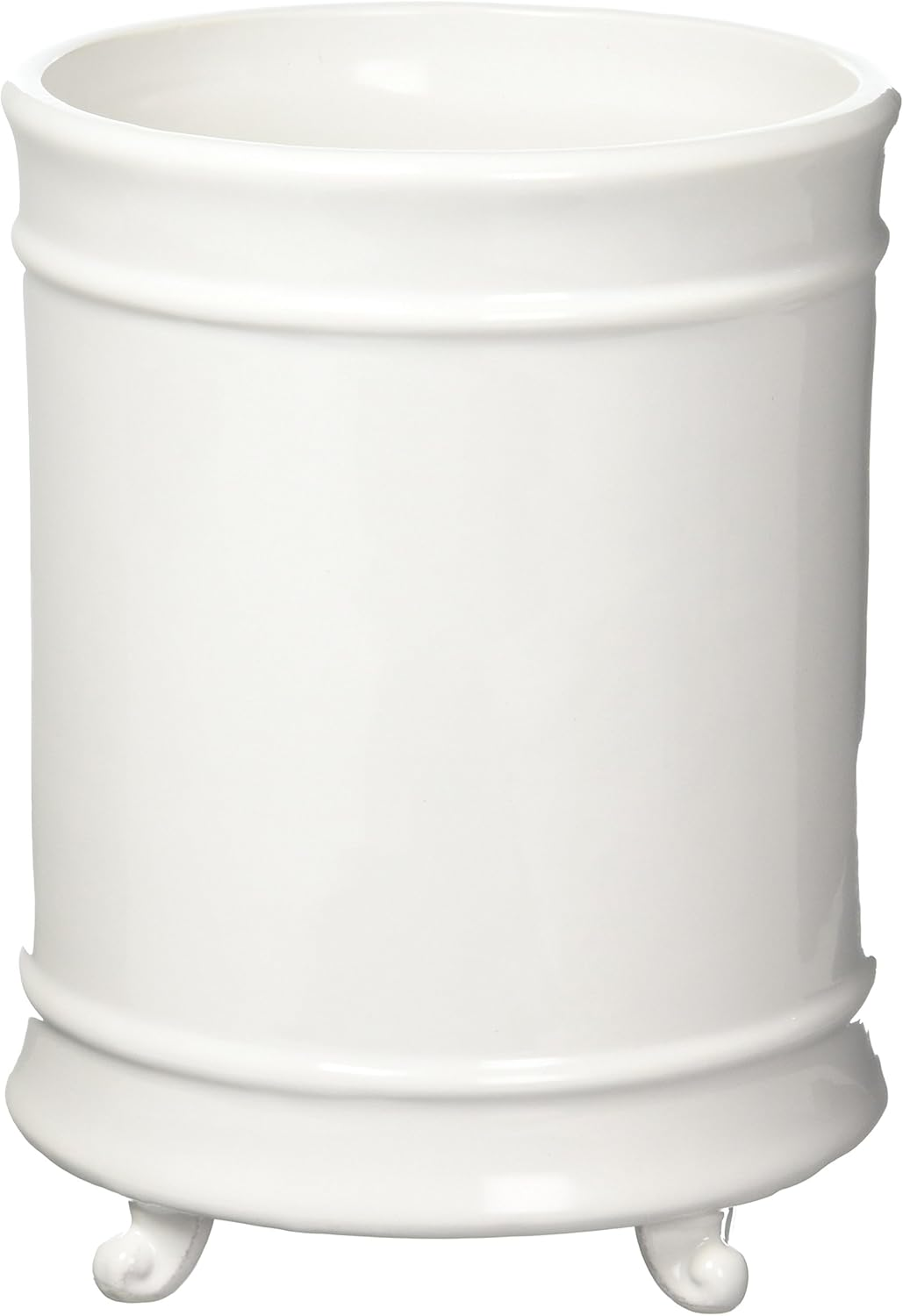 Mud Pie Circa Utensil Ceramic Holder, 6.5"X5" Dia, Utensils image number 1