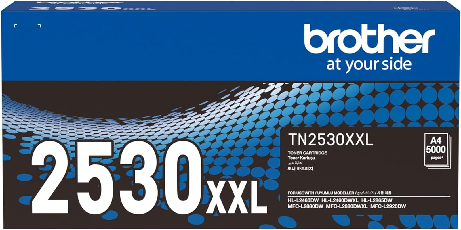 Brother Genuine TN2530XL Black Toner Cartridge, Page Yield up to 3000 Pages image number 2