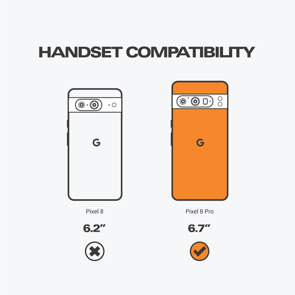 EFM Alta Armour with D3O BIO Case (Suits Google Pixel 8 Pro) - Clear image number 2