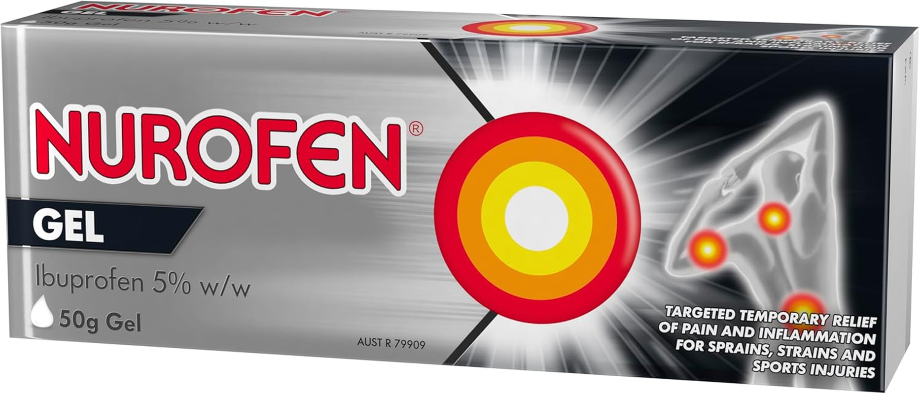 Nurofen Gel Topical Pain Relief, 50 Grams image number 6