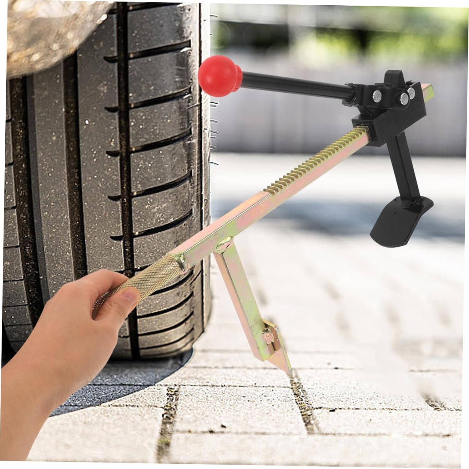 WEKADRIN Robust Tire Spreader for Truck Automotive Tyre Repair Expander Manual Hand Expander Tool Easy Tire Changing image number 5