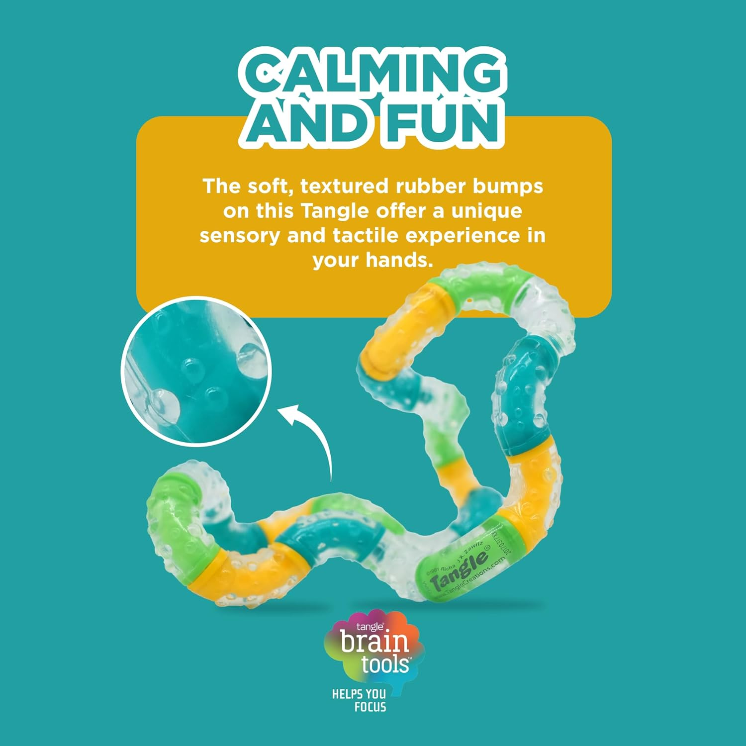 TANGLE Braintools Imagine - Fidget to Focus (Assorted Colors) image number 5