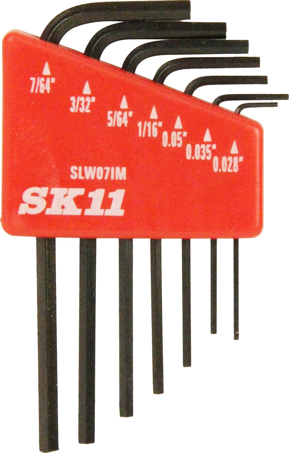 SK11 SLW07IM Micro Hex Wrench Set, 7 Pieces, Inch Size image number 2