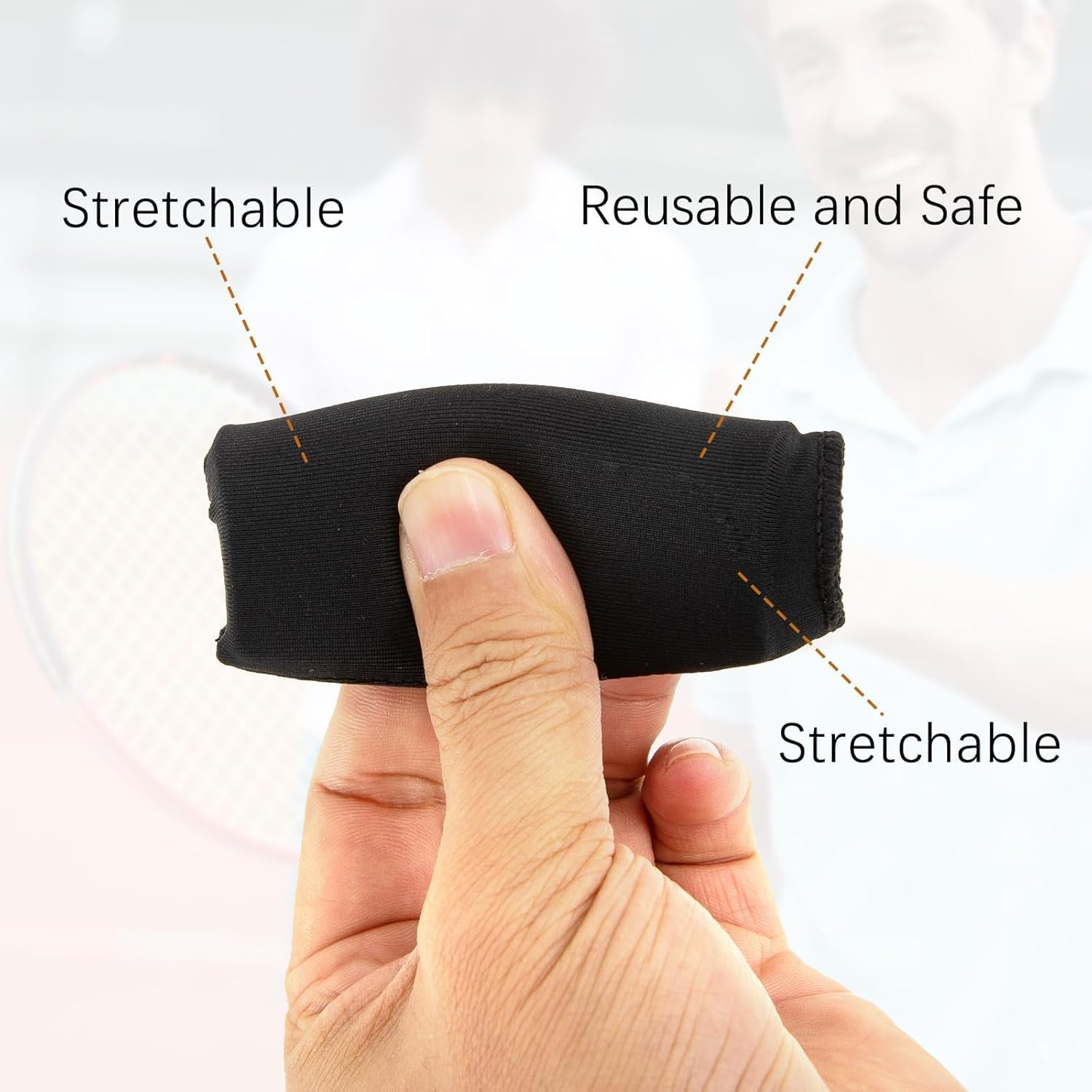 4PCS Finger Sleeves Gel Ice Pack, Lasting Cold Compress Freeze Sleeve,Reusable Finger Brace Ice Packs for Injuries, Arthritis, Sprains,Tendonitis,Gout,Trigger Finger,Swollen Fingers, Middle Protectors image number 2