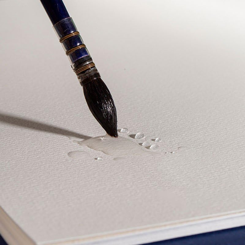 2 Pack Watercolor Paper Block, Academy Grade Watercolor Block, 100% Cotton, Acid-Free, 140LB/300GSM, Cold Press Textured, 20 Sheets per Block (Cold Press 180X125Mm) image number 5