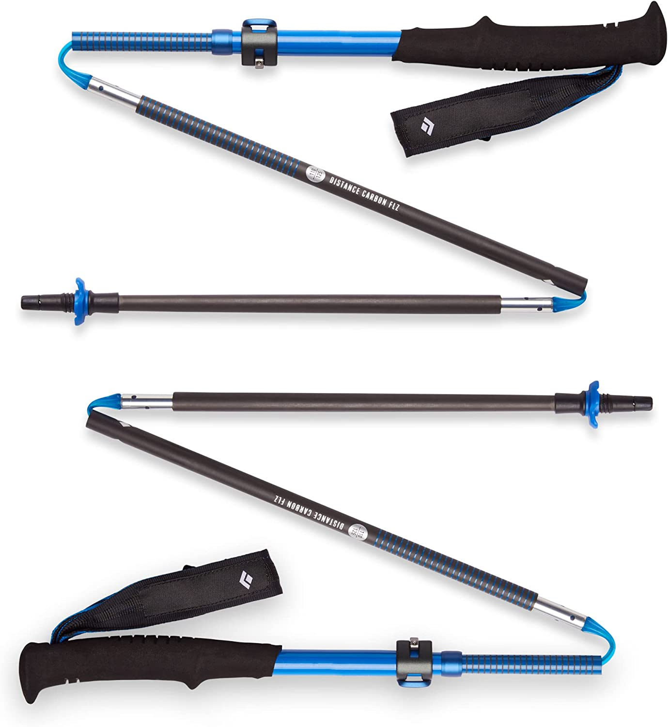 Black Diamond BD112537ULTRA BLUE140 Distance Carbon Flz Poles Ultra Blue 140 Cm