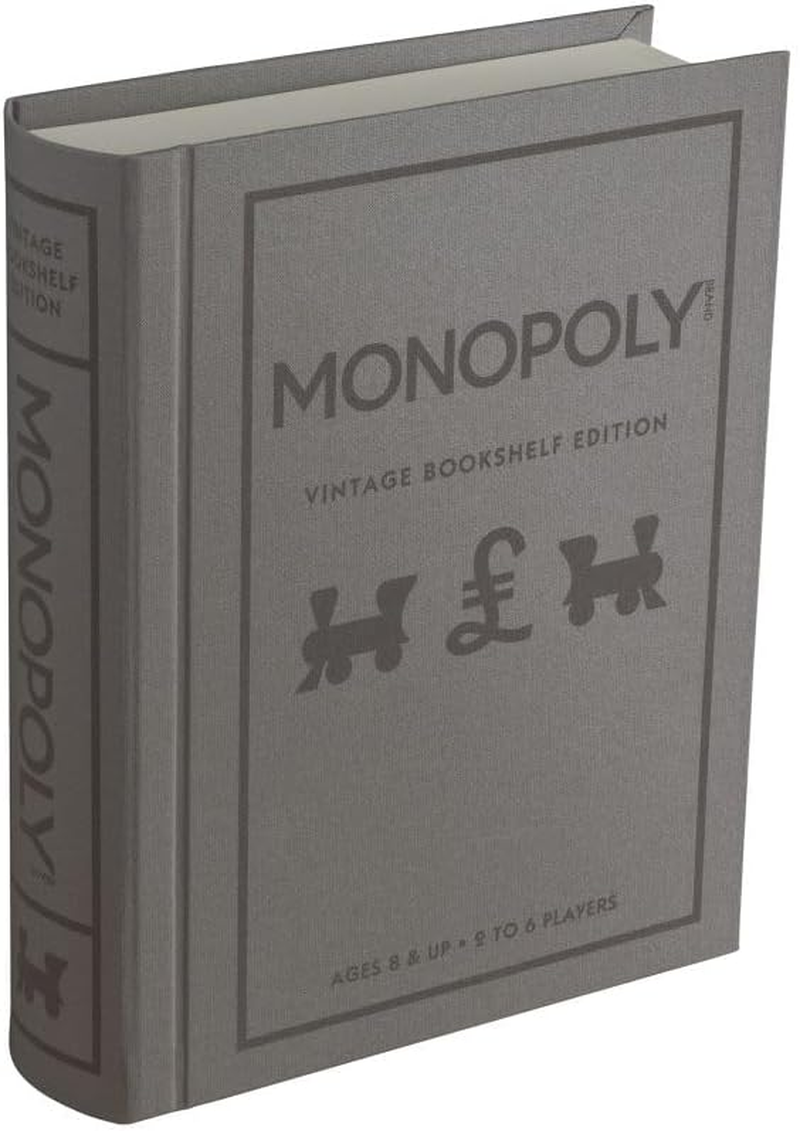 Monopoly Vintage Bookshelf Edition Board Game UK Edition image number 3