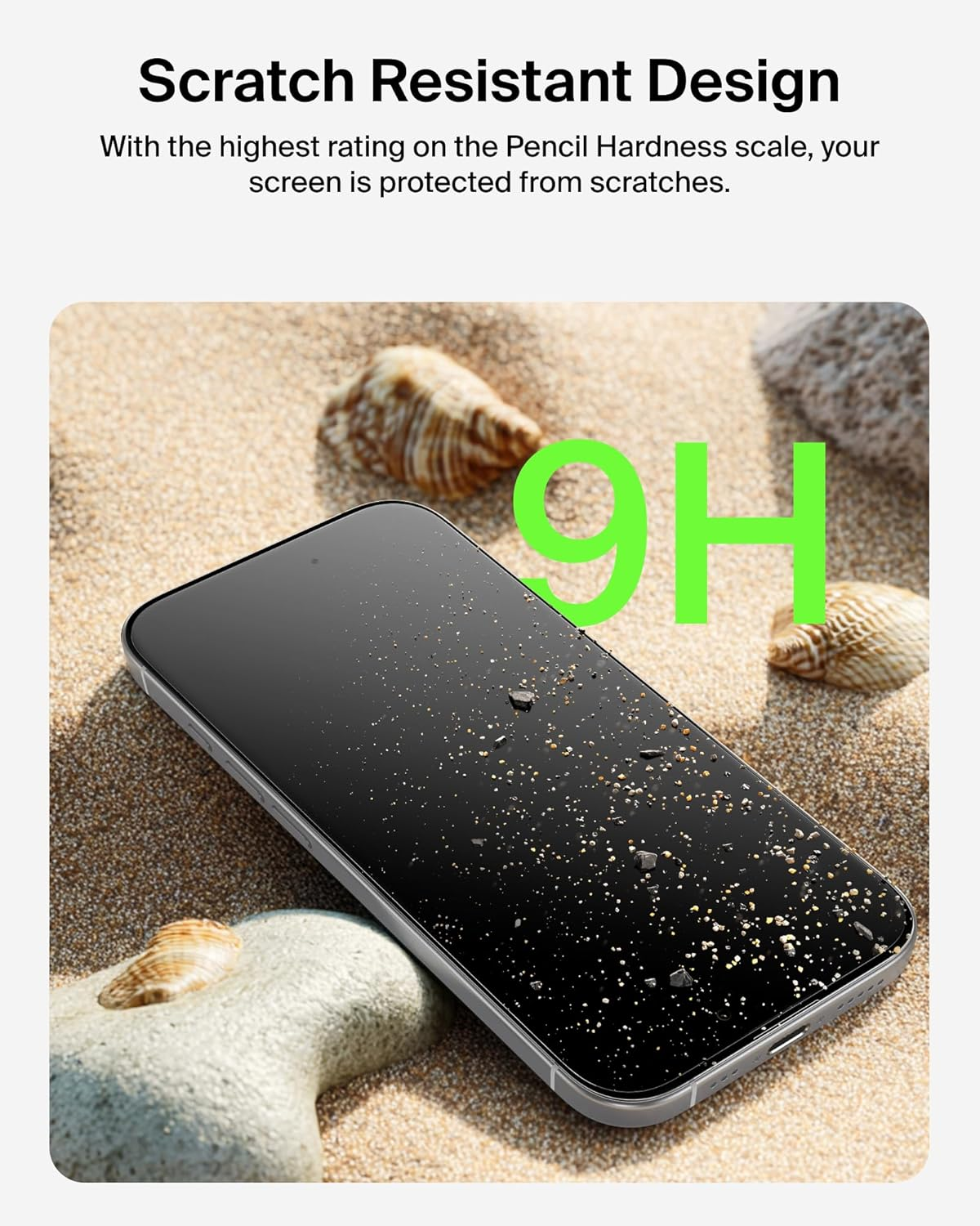 Belkin Screenforce Temperedglass Screen Protector for Iphone 17 Scratch-Resistant Impact Protection W/Included Easy Align Tray for Bubble Free Application image number 1