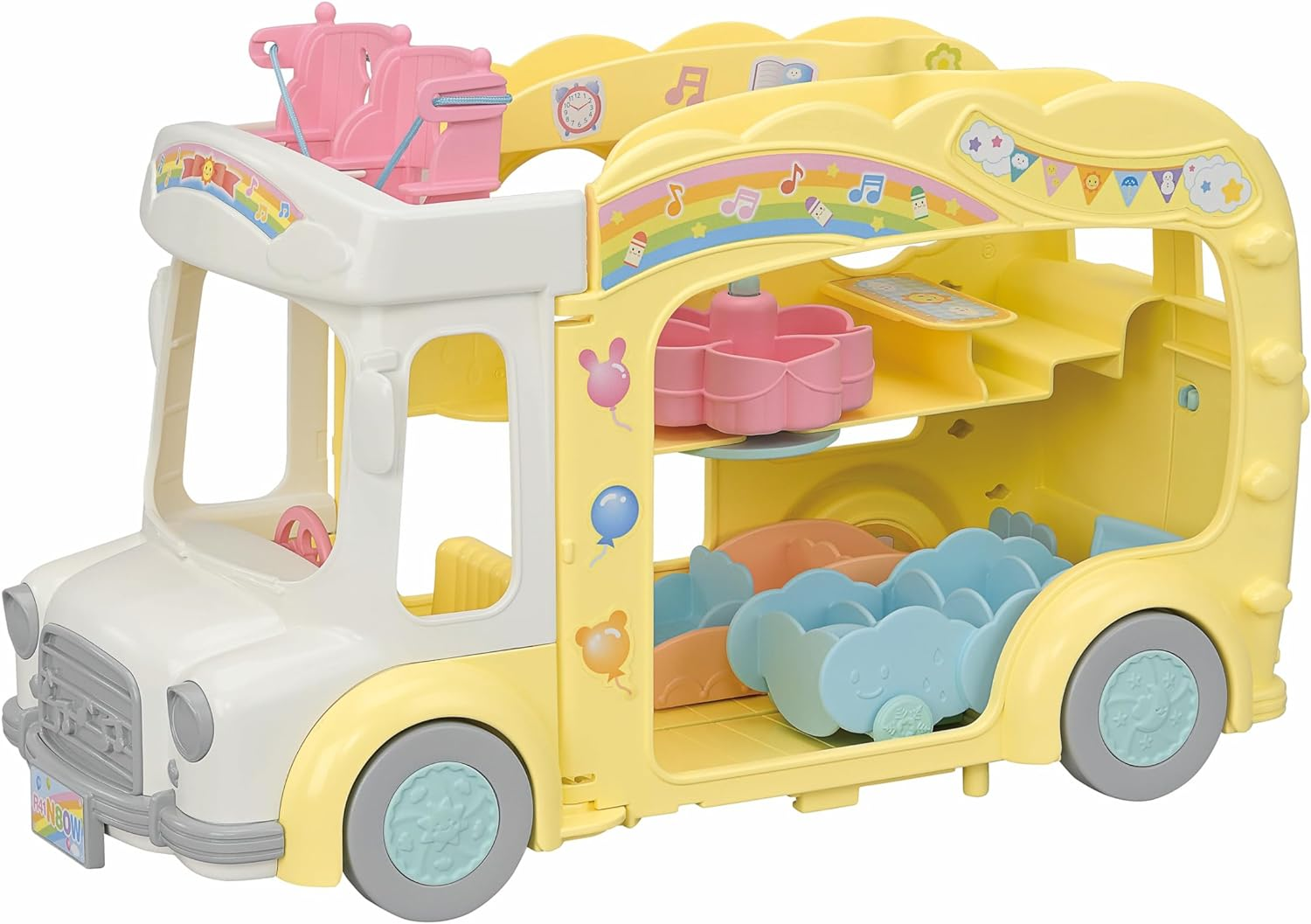 Sylvanian Families - Rainbow Fun Nursery Bus image number 1