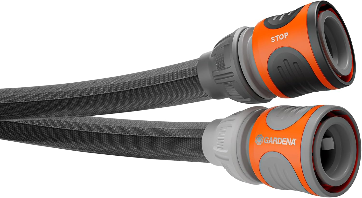 Gardena Liano Life Textile Hose 1/2 Inch, 25M: Highly Flexible Textile Garden Hose, with PVC Inner Tube, No Kinking, Lightweight, Weather-Resistant (18455-20)