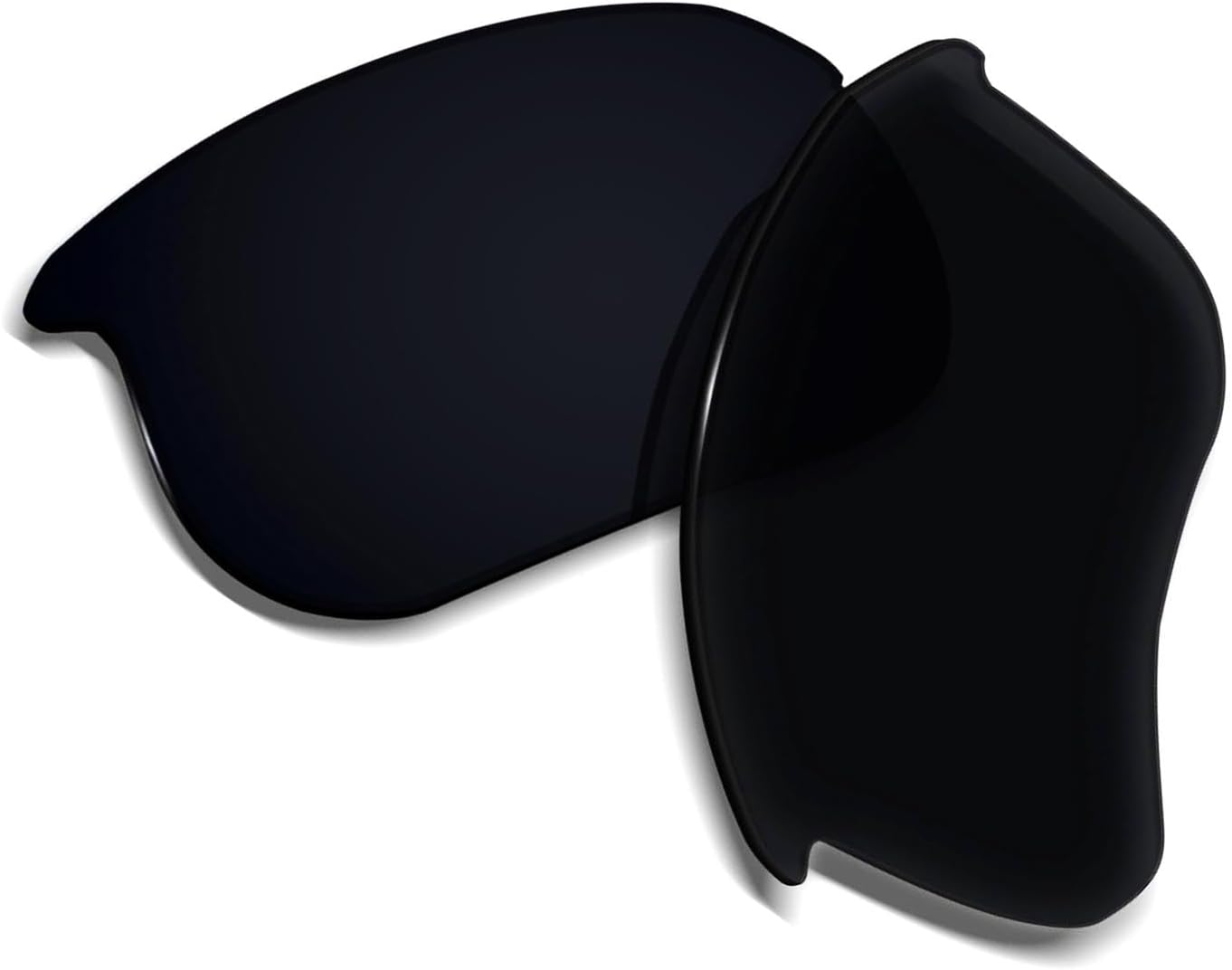 1.6MM Replacement Lenses Compatible with BOSE Tempo BMD0010 Sunglasses, Anti-Scratch and Impact Resistant - Dark Black image number 1