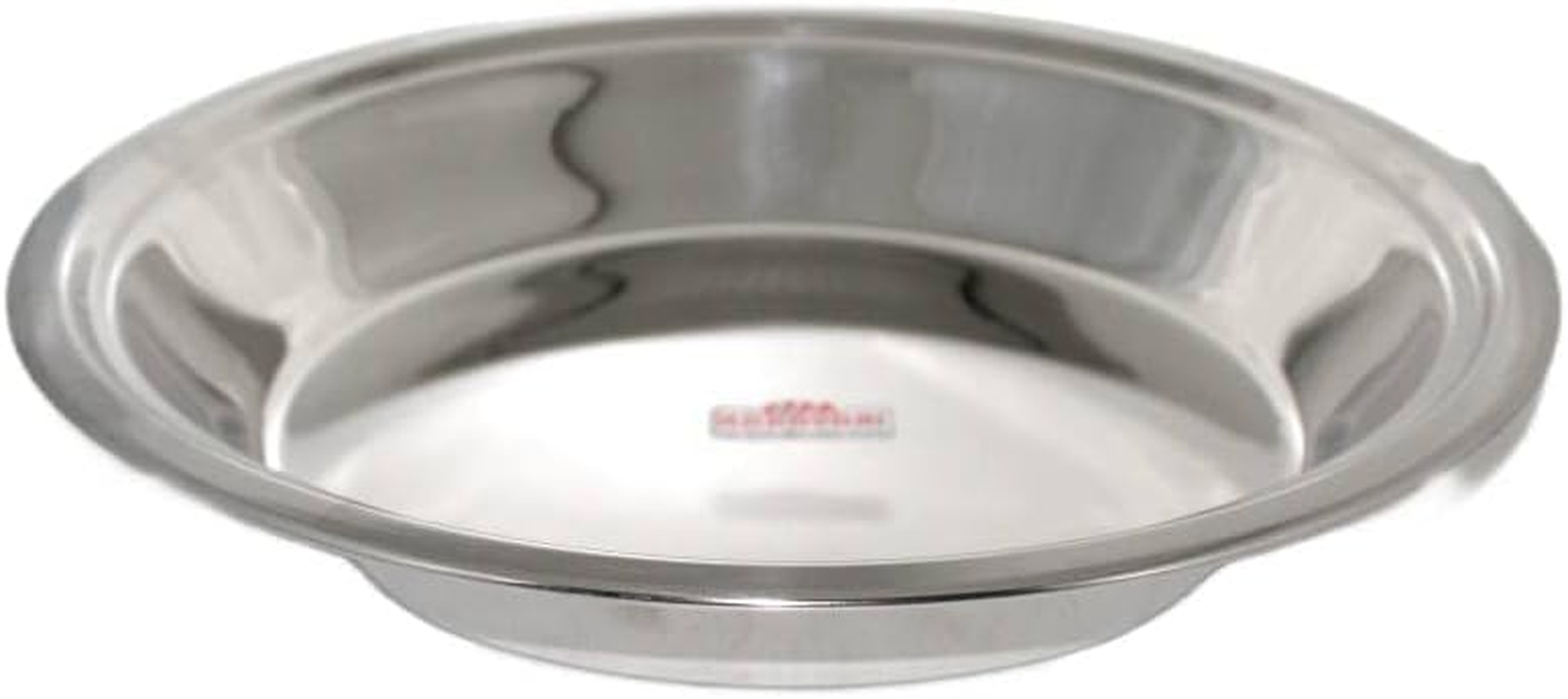 Stainless Steel Indian Parat Parant Pie Pan Dough Maker Dough Kneader Plate (L) image number 4