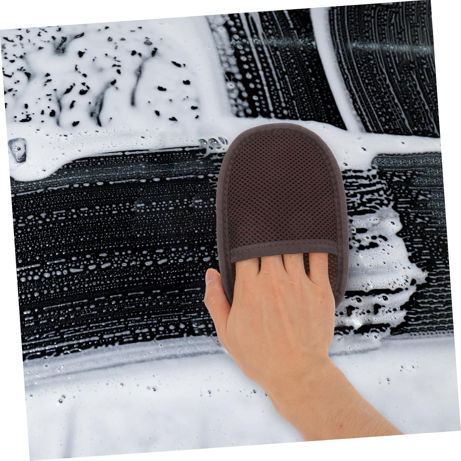 LOORGVEL Car Wash Mitt Wash Mitts Automotive Car Washing Cleaning Glove Exterior Care Products Cleaning and Dusting image number 3