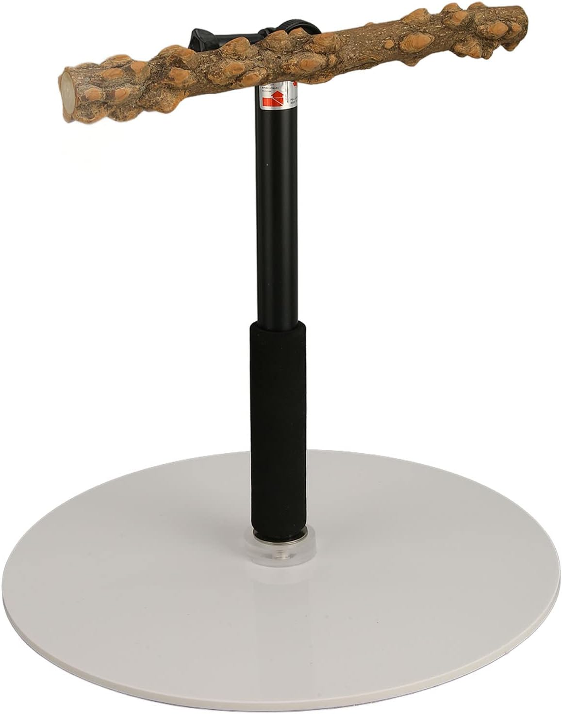 Adjustable Bird Perch Stand, Height Adjustable Parrot Perch with Detachable Design, Sturdy for Indoor Outdoor Use