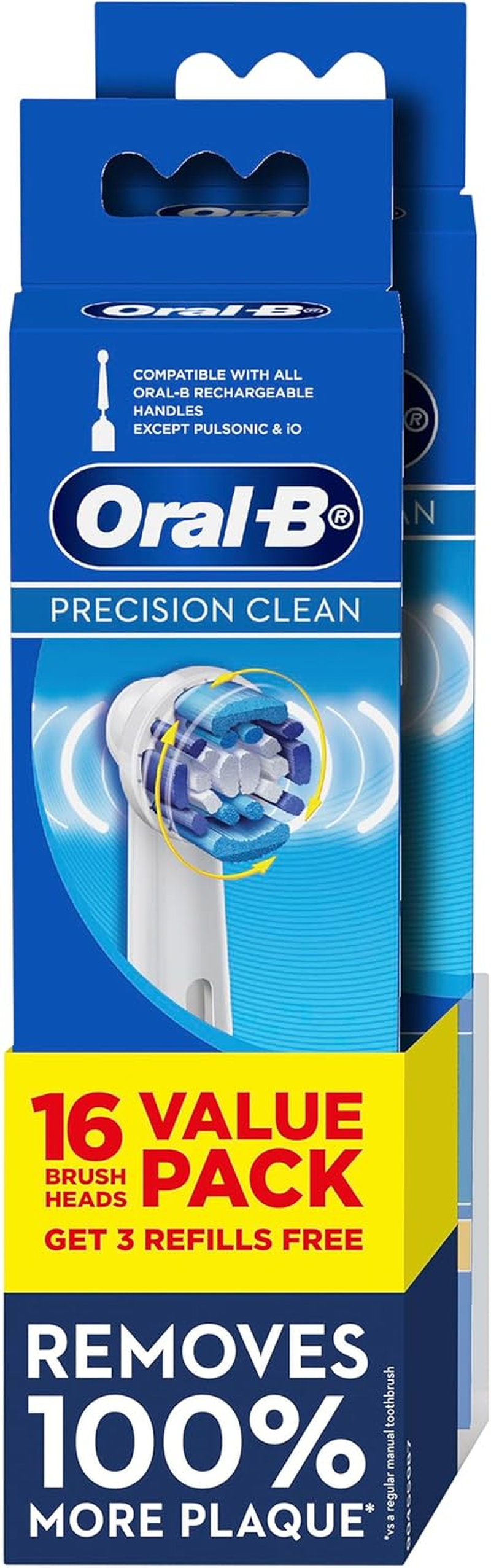 Oral-B [GENUINE] Everyday Clean Electric Toothbrush Replacement Heads, 16 Value Pack