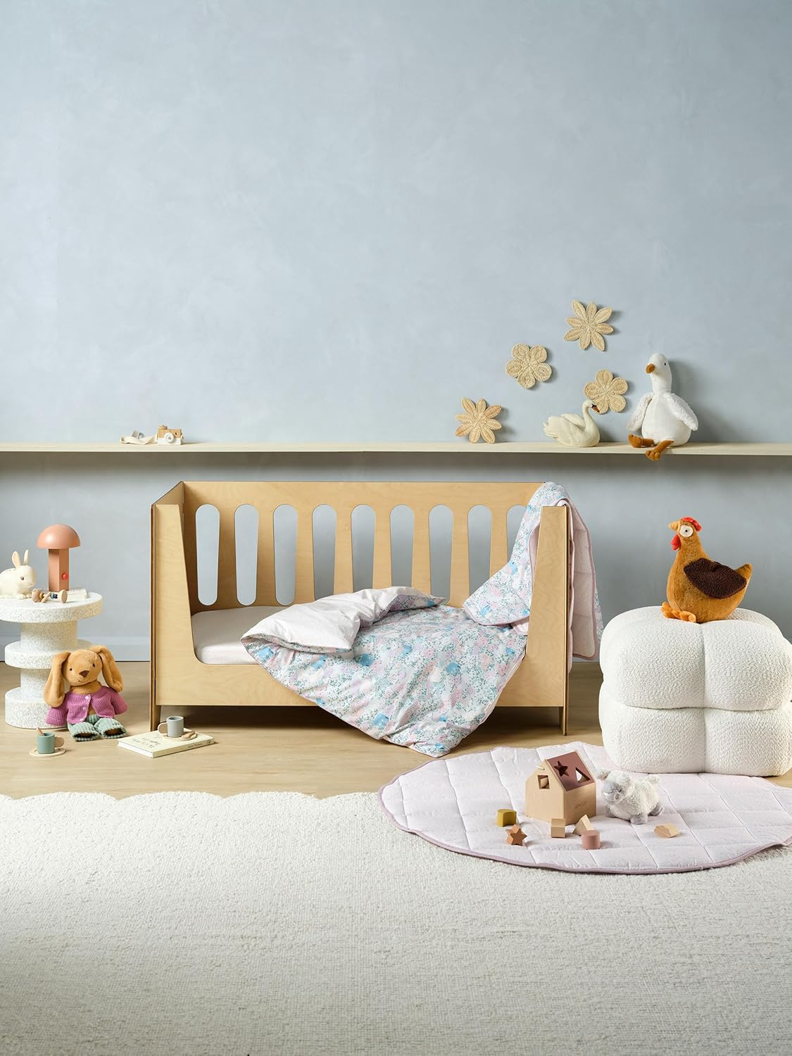 Linen House Kids Lottie Cot Quilt Cover, 100 X 120 Cm image number 1