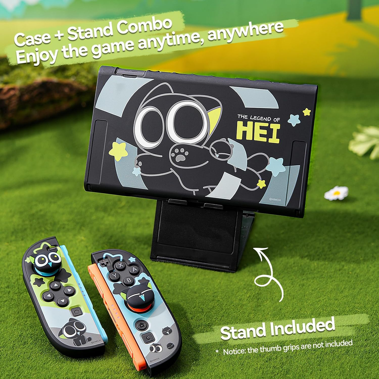 Geekshare Full Protective Shell Compatible with Switch 2, Hard PC Cover Case Designed for Switch 2025 Game Console and Joy Con Controllers - the HEI Series image number 3