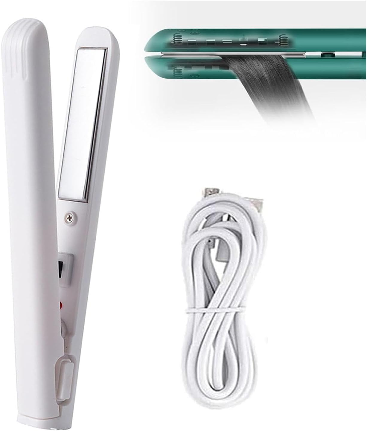 Mini Dual-Purpose Curling Iron,Ceramic Mini Hair Curler,2024 Upgrade Mini Dual Purpose Curling Iron,Mini Short Hair Curling Iron,Hair Curler,Hair Iron. image number 6