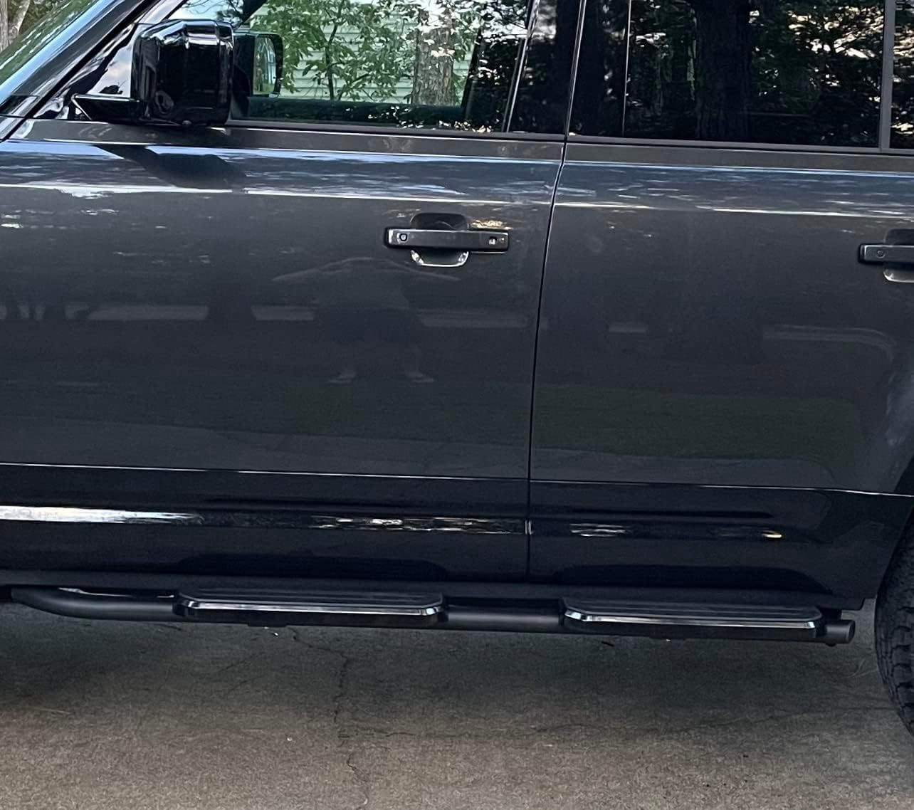 Running Boards Fits for LR Defender 110 130 4Door 2020 2021 2022 2023 2024 2025 Side Steps (No Drilling Required) image number 4