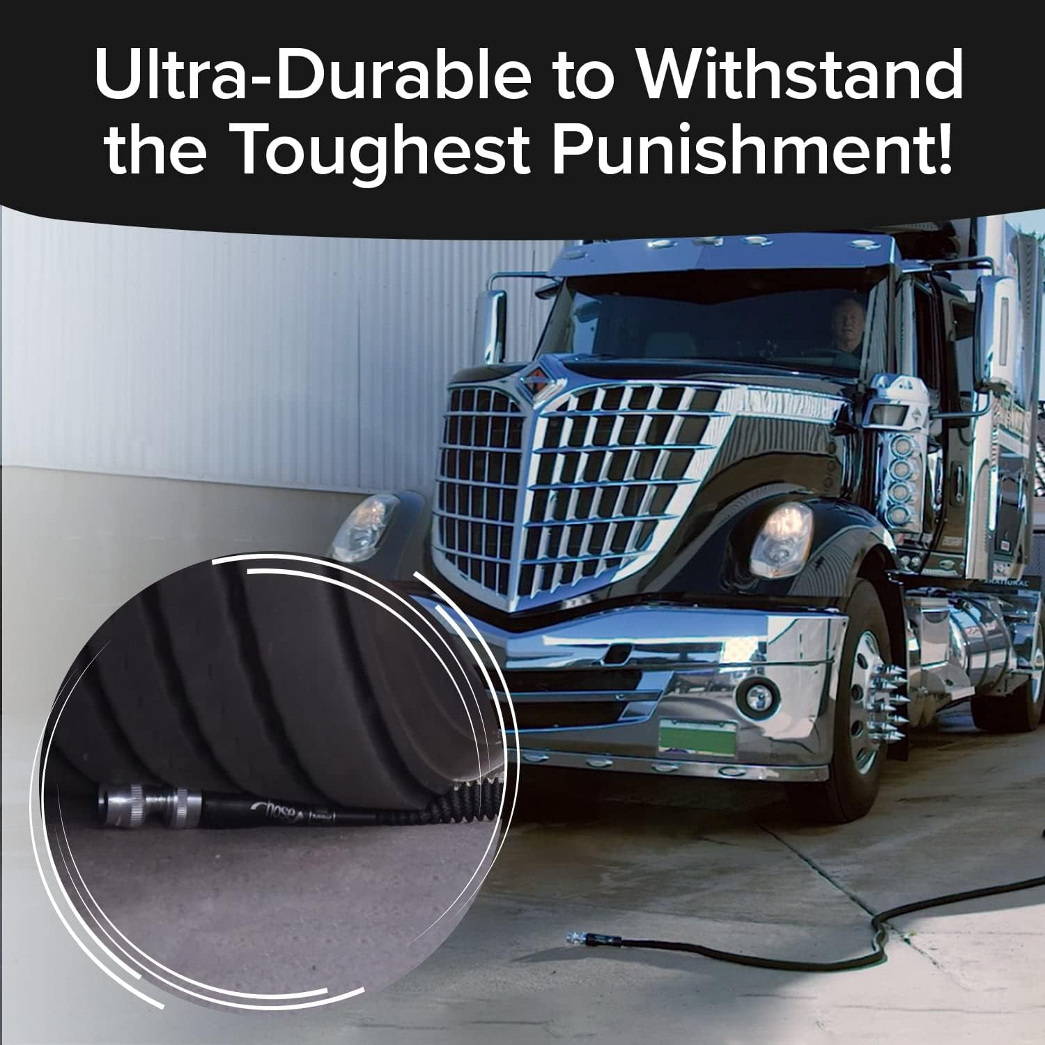 Bulbhead Pocket Hose Original Silver Bullet (75 Ft) Lightweight Water Hose by - Expandable Garden Hose That Grows with Lead-Free Connectors - Safe Drinking Water Hose &ndash; Kink-Resistant, Black image number 5