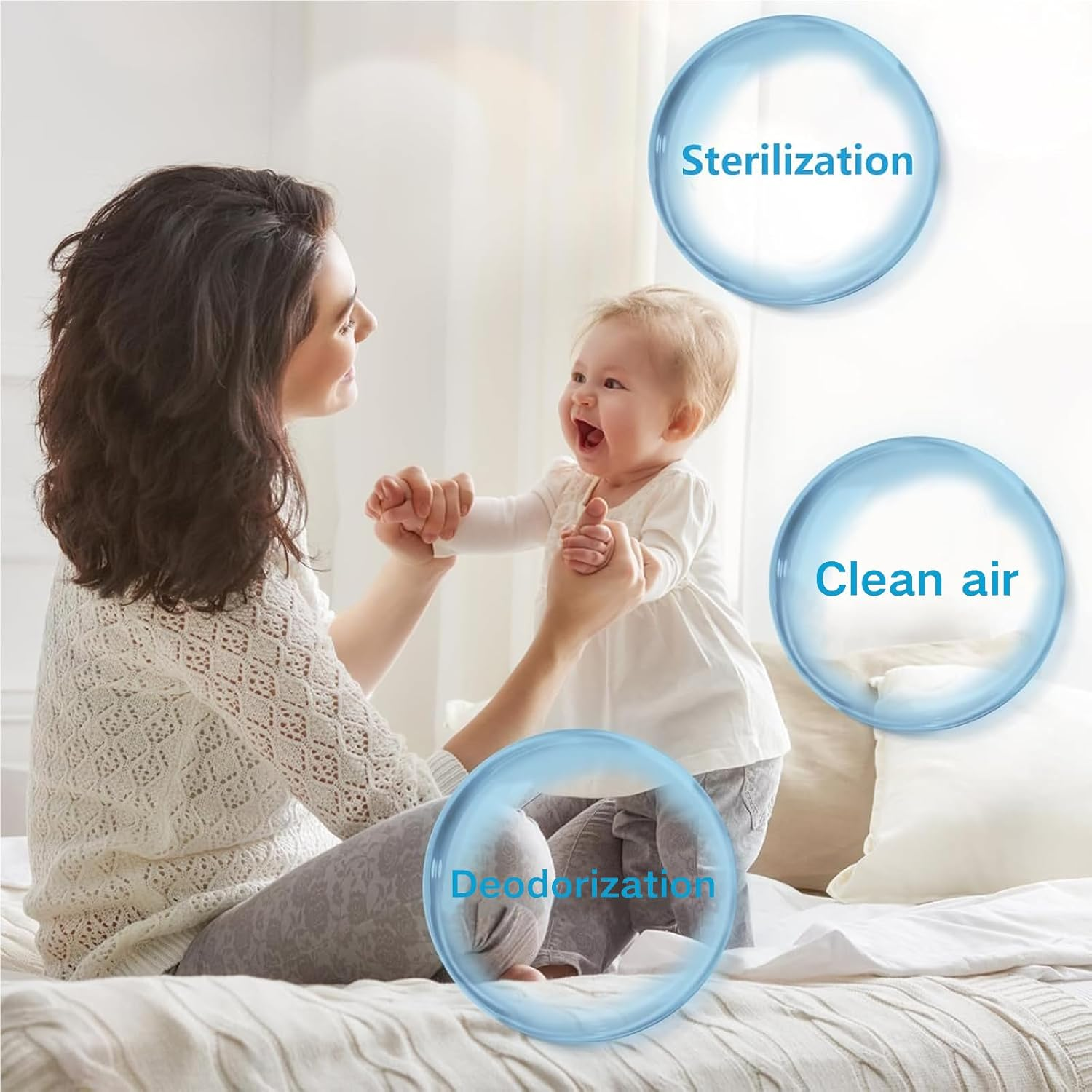 6 Pack Nappy Bin Refills,Smellproof,Each Bag 4.5M Long, Hold Upto 290 Nappies,Refill Bags,Diaper Bin Pail Disposal Bags,Compatible with Various Refill Cassettes,Twist & Click image number 1