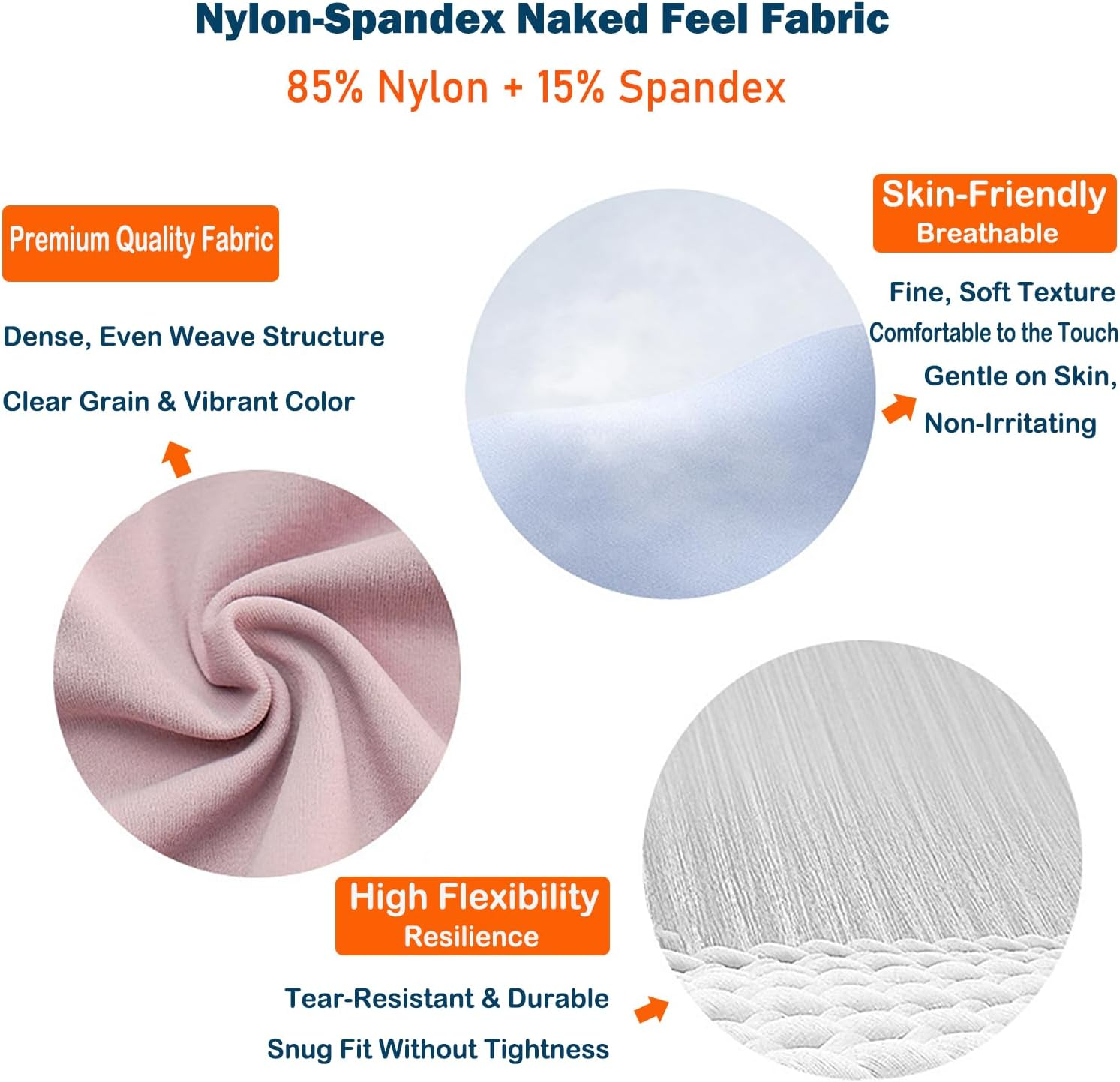 SILHOL Sport Headbands for Women 4 Pack, Elastic Soft Fabric Non Slip Hair Bands Hair Warp for Daily Workout Yoga Running Sports image number 1