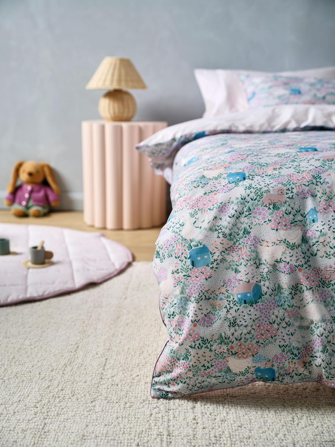 Linen House Kids Lottie Quilt Cover Set, Double image number 2