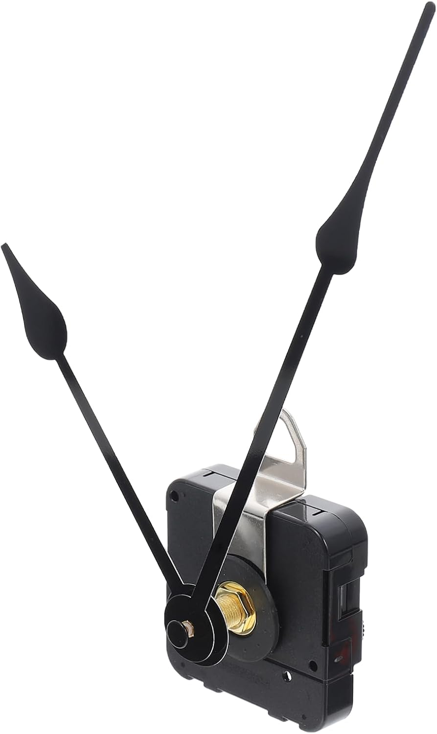 Angoily 1Set Metal Clock Mechanism Kit Complete Replacement Parts Set with Clock Movements and Hands for DIY Clock Repair and Assembly image number 1