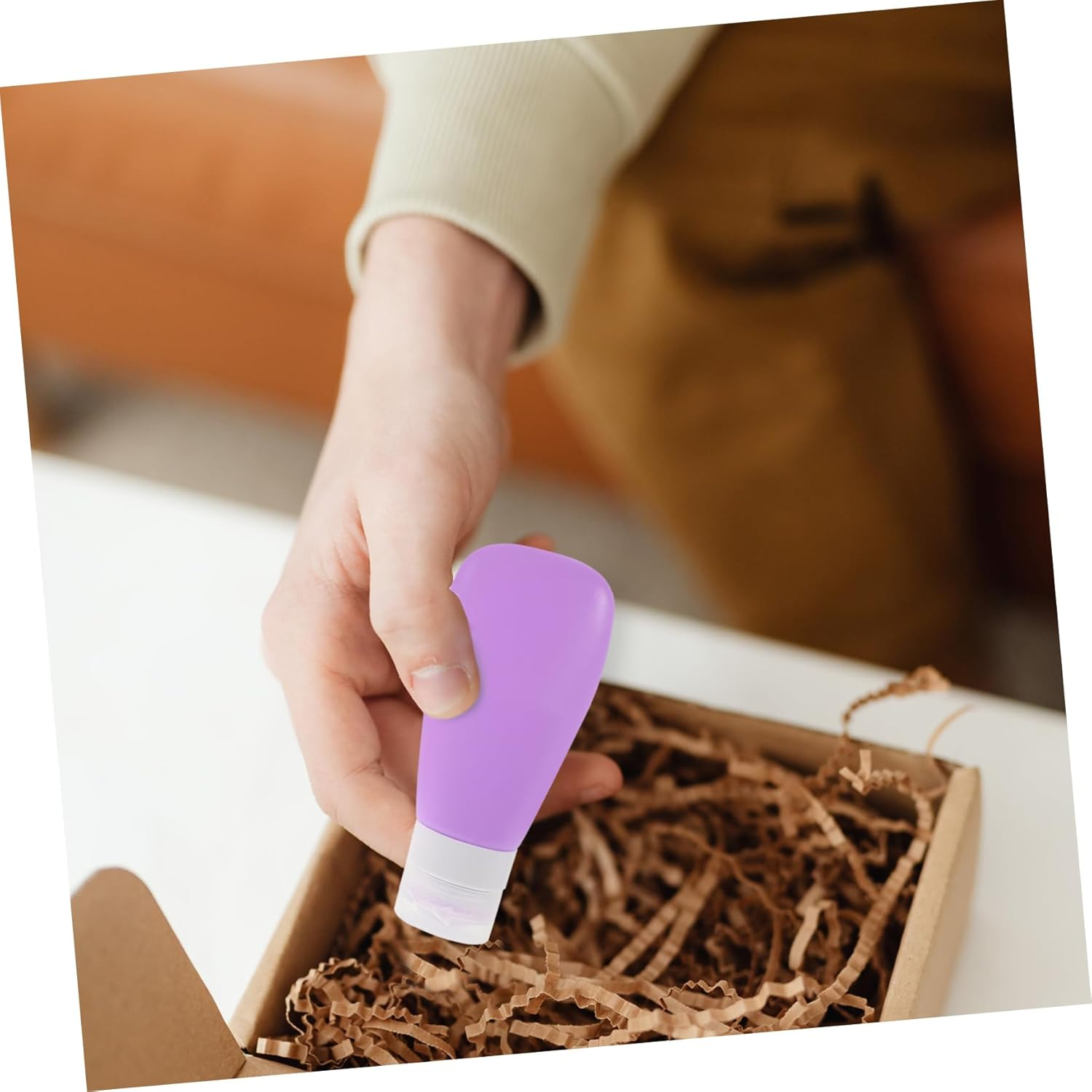 Portable Travel Bottles,Travel Size Bottles Leak Proof Travel Containers for Toiletries, BPA Free Refillable Travel Accessories for Shampoo Body Wash Liquids image number 2