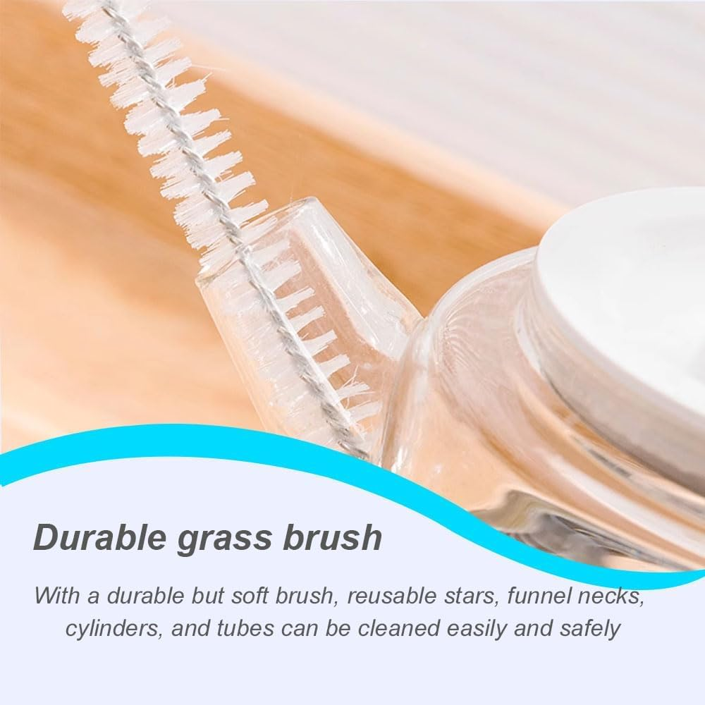 MJIYSGS 10Pcs Bottle Brush, Stainless Steel Straw Cleaner, Pipe Cleaners, Baby Bottle Cleaning Brushes, Test Tube Brush for Cleaning image number 6