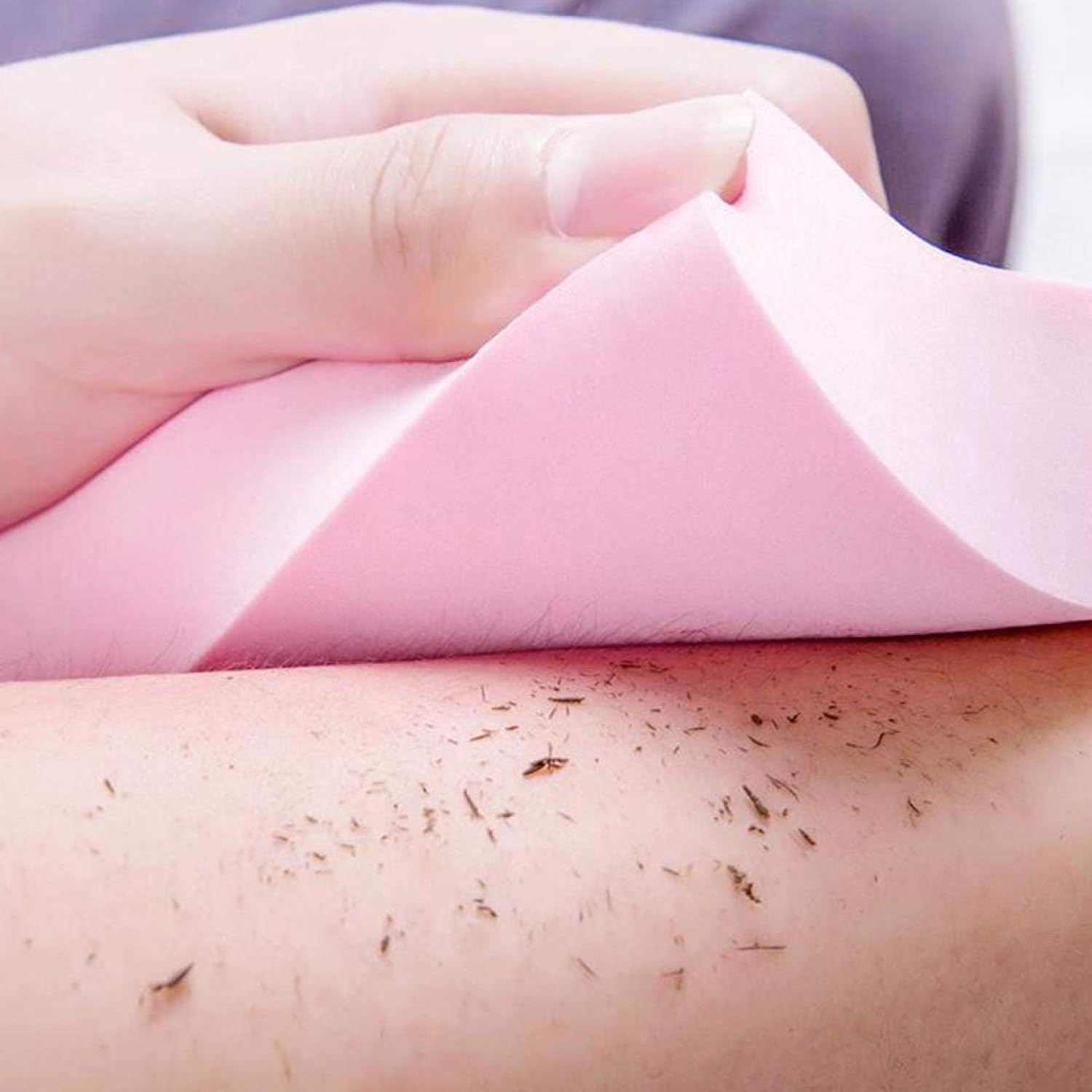 Bath Sponge for Shower Exfoliating Bath Sponge, Body Scrub Sponge, Exfoliator Body Sponge Soothing Body Sponge for Bathroom for Household(Large Yellow) image number 4