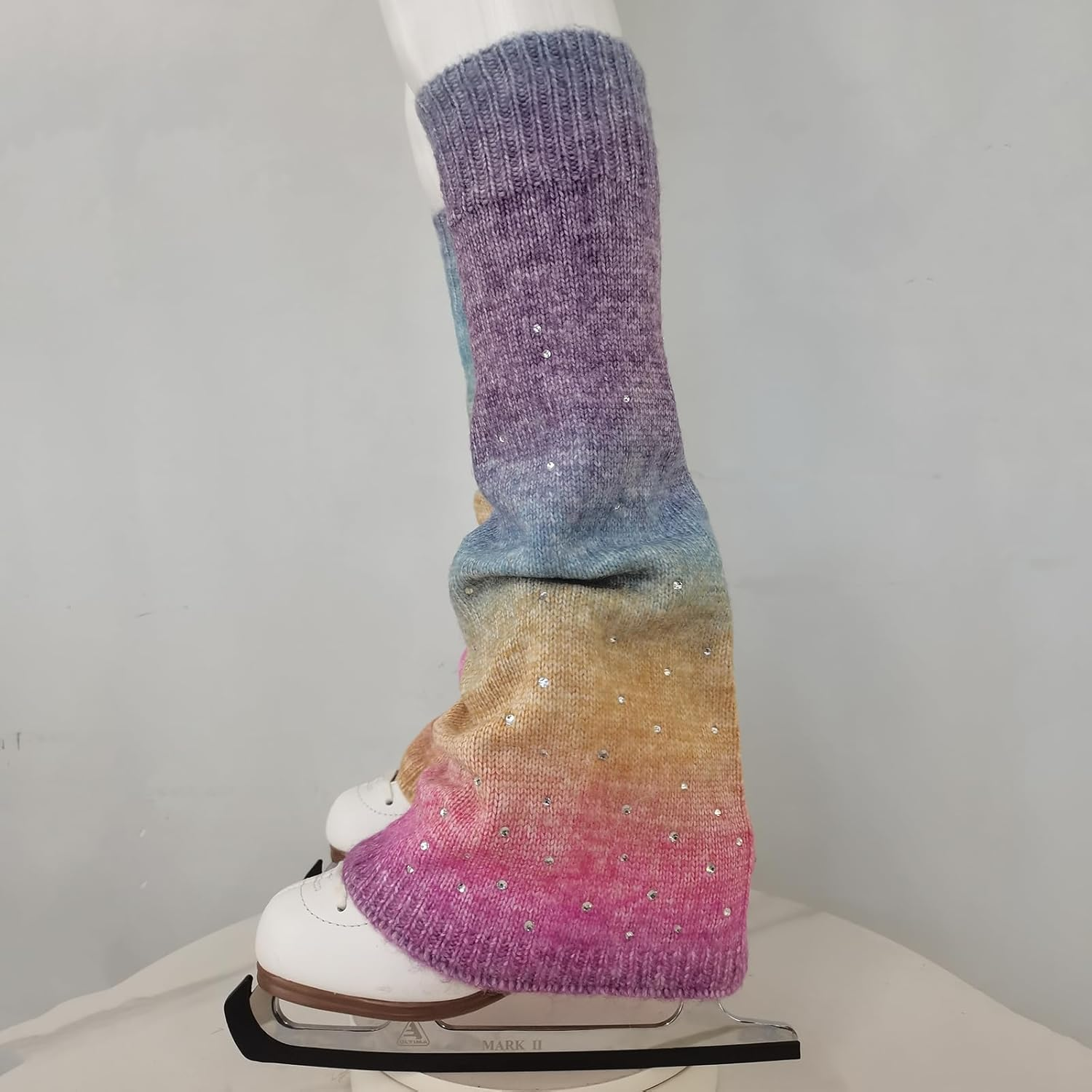 LIUHUO Eiskunstlauf Beinlinge F&uuml;r Erwachsene Und Kinder image number 2