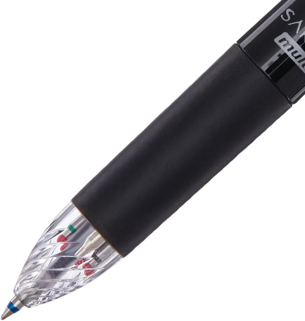 Zebra Multi Function Sarasa 4＋S Black/Red/Blue/Green Ink 0.5Mm Ballpoint Pen 0.5Mm Mechanical Pencil Black Body image number 2