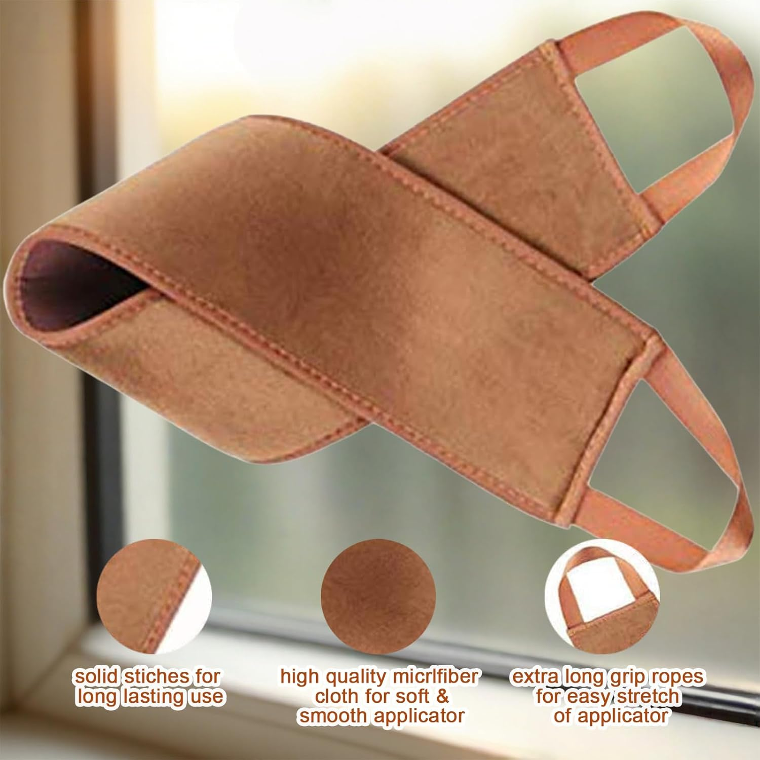 2 in 1 Tanning Mitt, Self Tanning Applicator, Self Tan Mitt, Ultra Soft Tanning Glove with Thumb image number 1