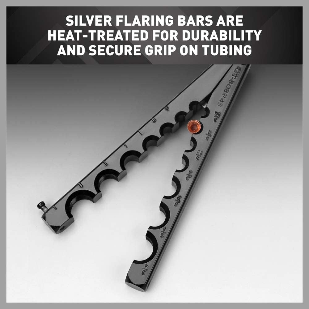 HORUSDY Flaring Tool Set, Heavy Duty Steel with Heat-Treated Bars for Soft and Hard Tubing, Ideal for Water, Gas, and Brake Lines image number 2
