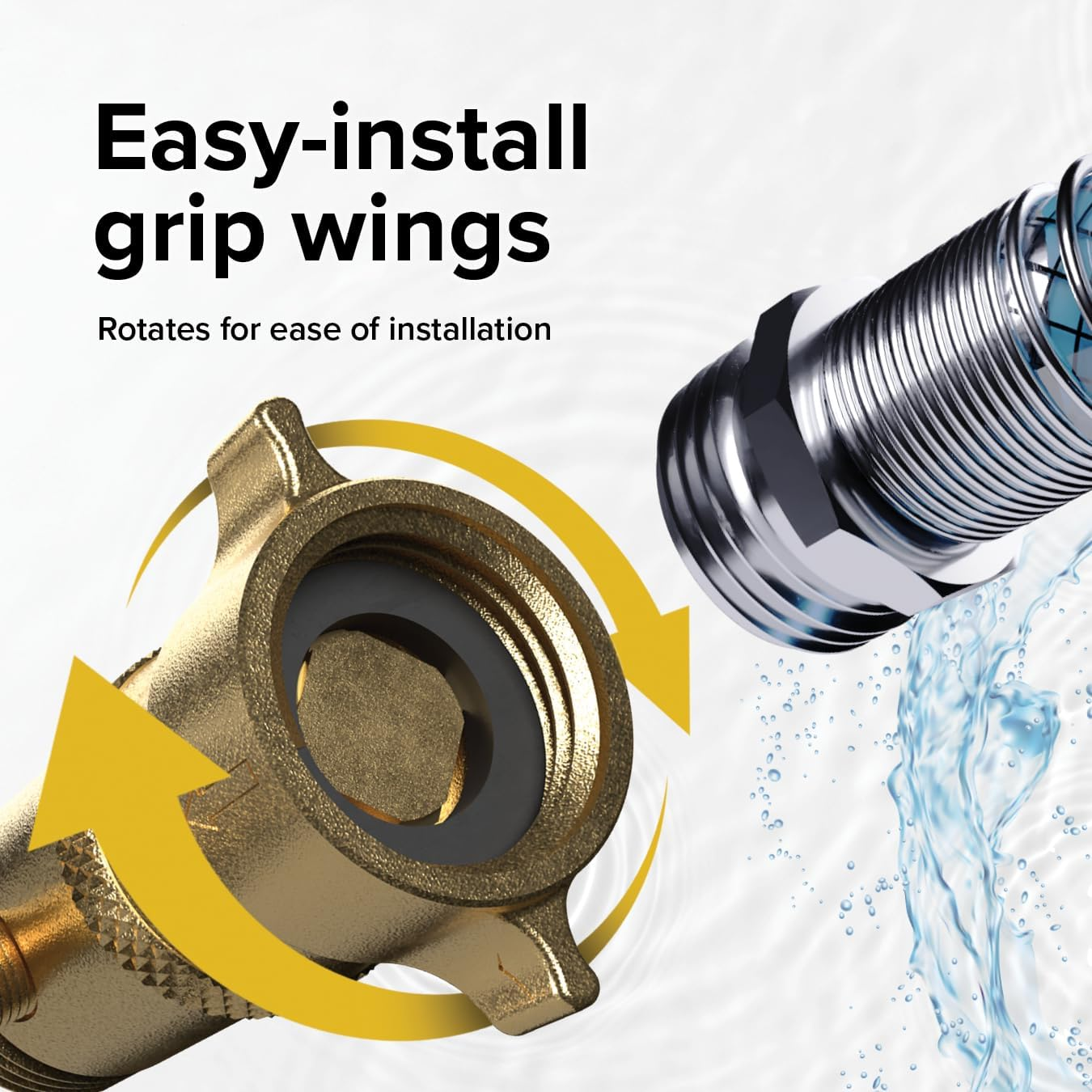 Camco 40055 Brass Water Pressure Regulator image number 4