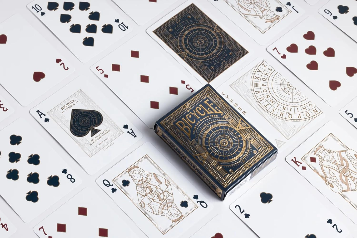 Bicycle Cypher Premium Playing Cards Deck image number 6