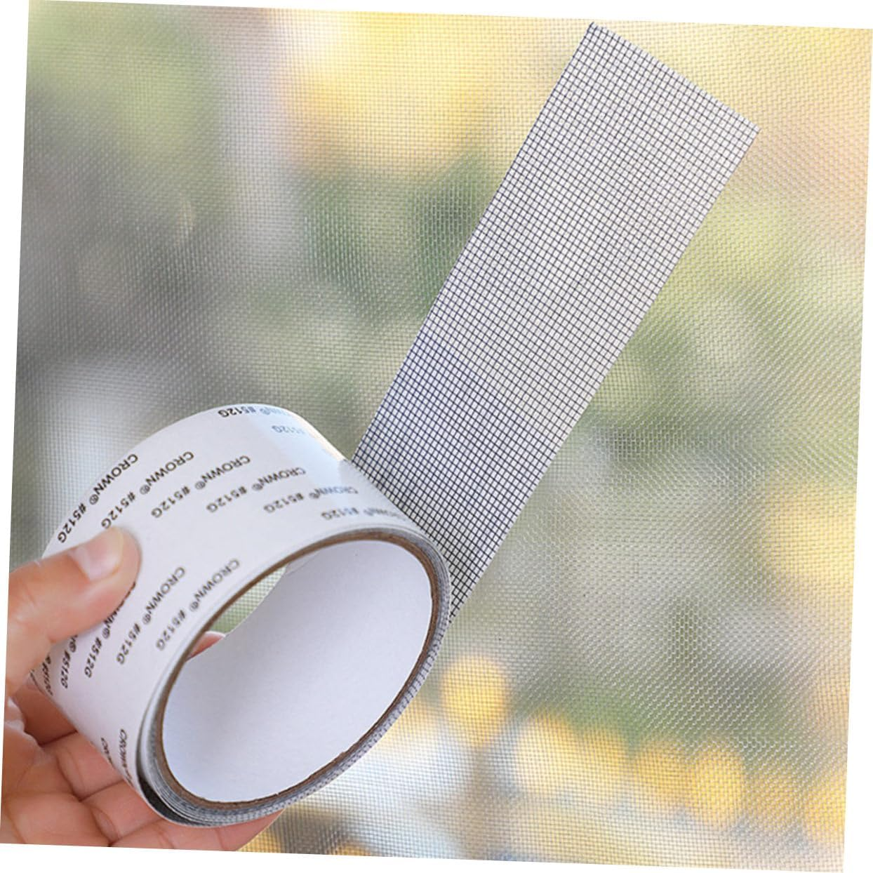Window Screen Repair Tape and Mesh Repair Patches Door and Strong Adhesive Strips for Mosquito Net Tear Fixing Suitable for Home Use Mixed Styles