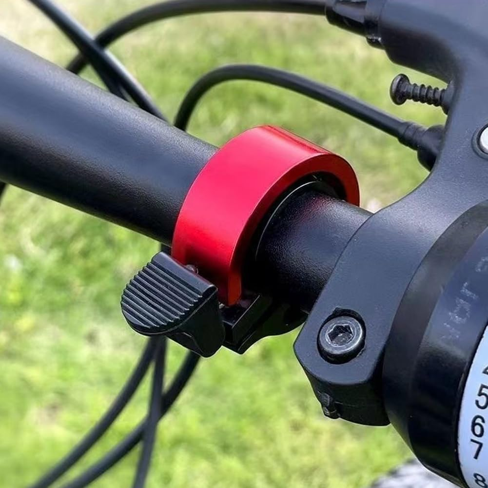 Geli 4 Pack Exquisite Bicycle Bells,Mountain Bike Bell, Loud and Bright, Aluminium Alloy, MTB, Bicycle Horn image number 6