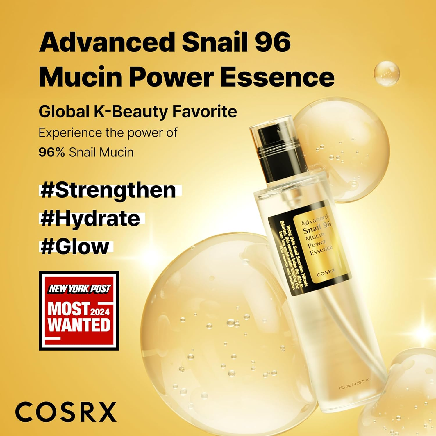 Cosrx Advanced Snail 96 Mucin Power Essence Facial Serum 30 Ml