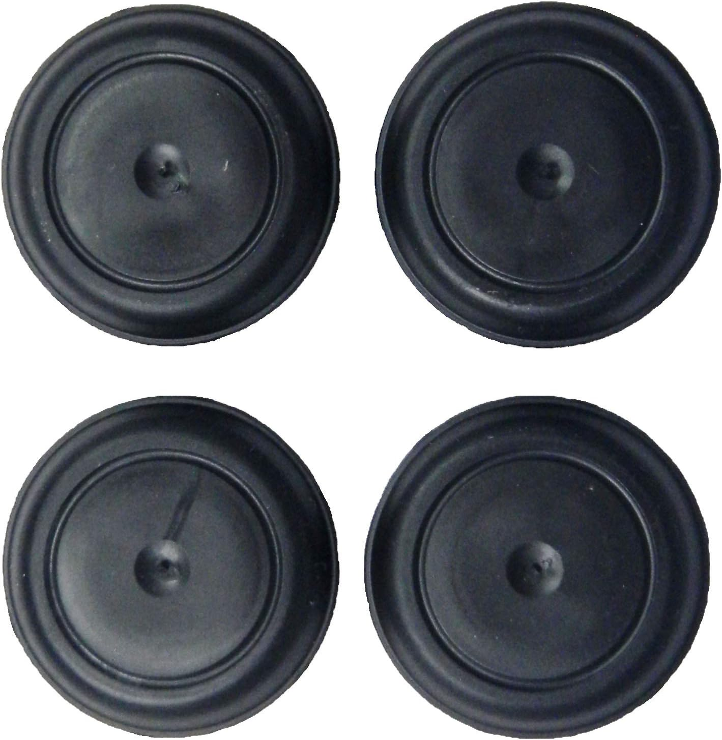 Upper Bound Set of 4 Rubber Body Floor Pan Drain Plugs for Jeep Wrangler TJ 1997 to 2006 Models image number 2