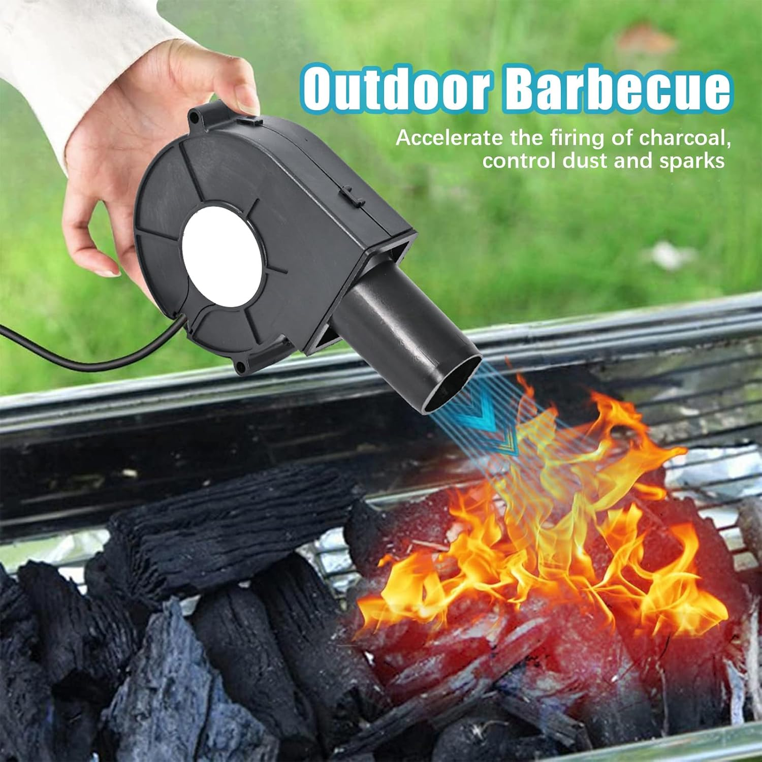 5V USB Blower Cooling Fan, Computer Case USB Blower Fan with Three Speed Control Blower Fan Dual Ball Bearing for PC Electronics 3D Printer image number 4