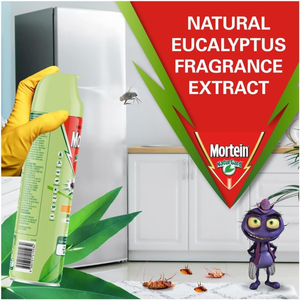 Mortein Naturgard Multi Insect Killer Sprey 300 G image number 6
